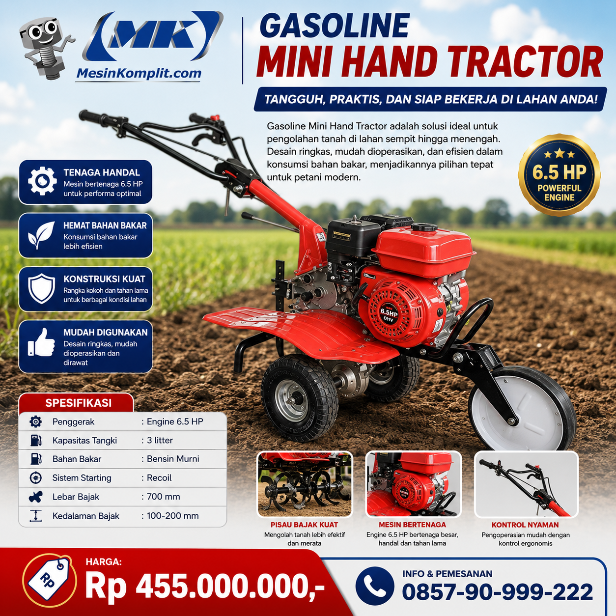 Traktor Tangan Kebun (MSK...